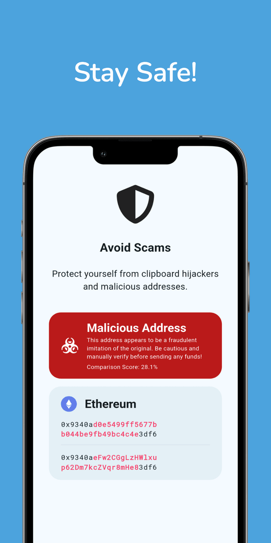 Stay safe from clipboard hijackers and malicious addresses